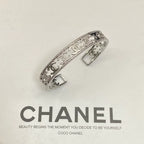 Openwork Double C Bangle