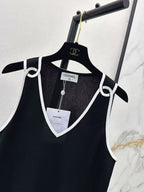 Detailed Cuff Design Tank Top