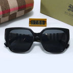 Classic Checkered Frame Sunglasses