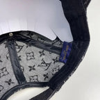 Classic All-Over Print Denim Baseball Cap