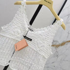 Boho Crochet Crop Vest