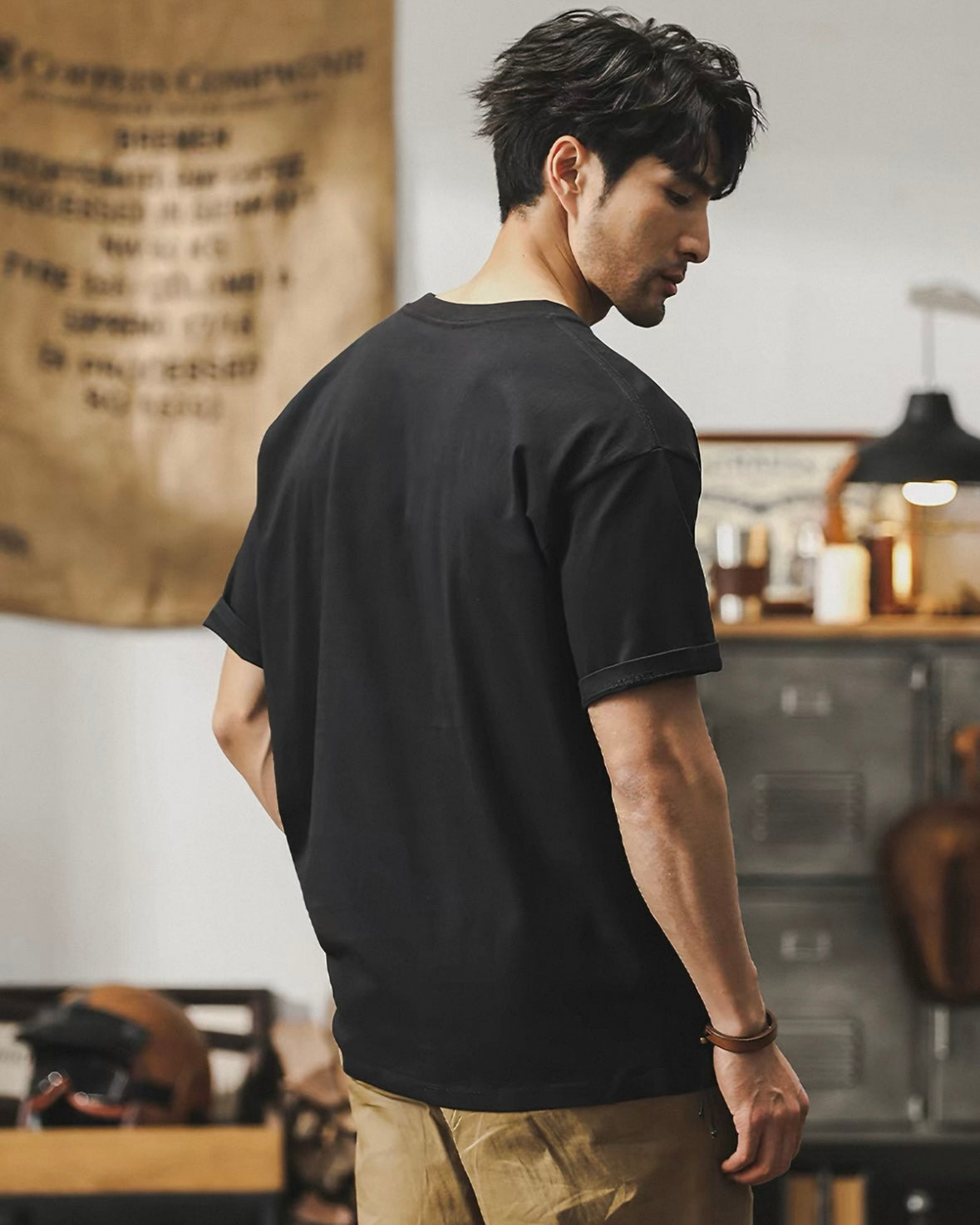 Relaxed Crew Neck T‑Shirt