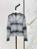 Loose Breath Gradient Knit Top