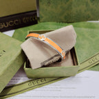 Orange Double G Bangle