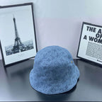 Casual Washed Denim Fisherman Hat