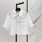 Vacation Embroidered Blouse