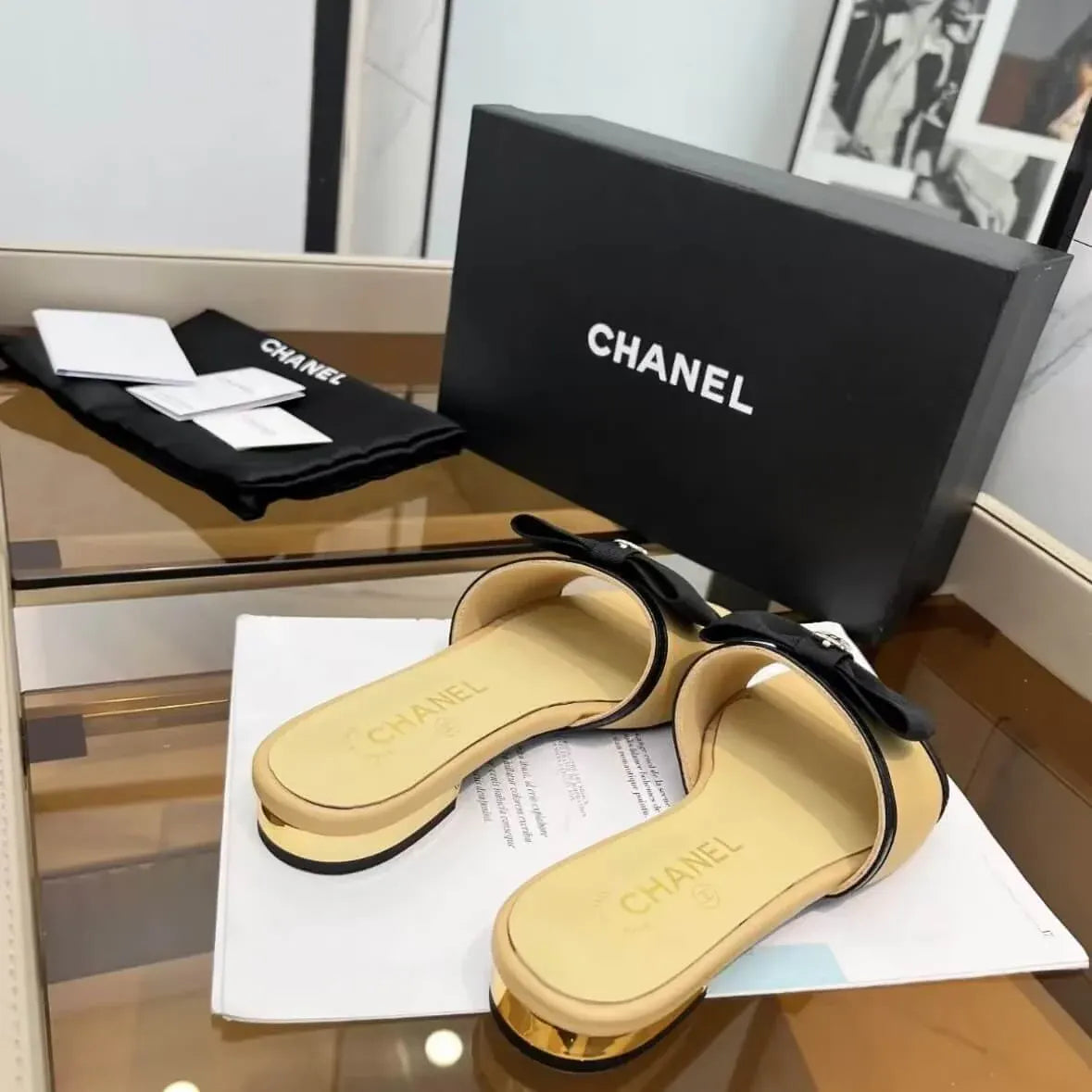Classic Elegant Bow-Embellished Sandals