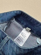 Vintage Washed Flare Jeans