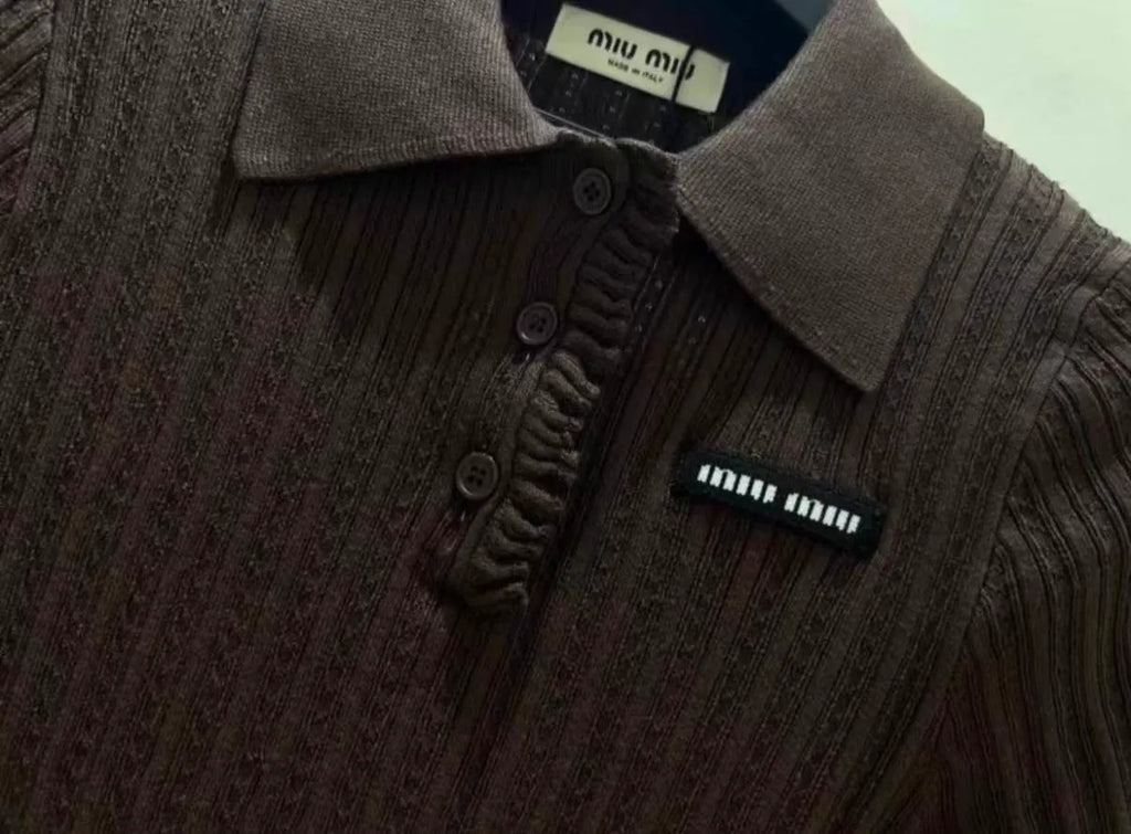 Slim-Fit Stretch Knit Short Sleeve