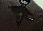 Slim-Fit Stretch Knit Short Sleeve