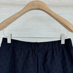 Elastic Waist Jacquard Mini Shorts