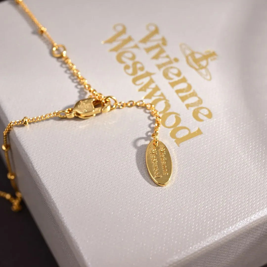 Celestial Saturn Pendant Necklace