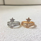 Comet Full-Diamond Ring