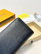 Epi Leather Zip-Around Long Wallet