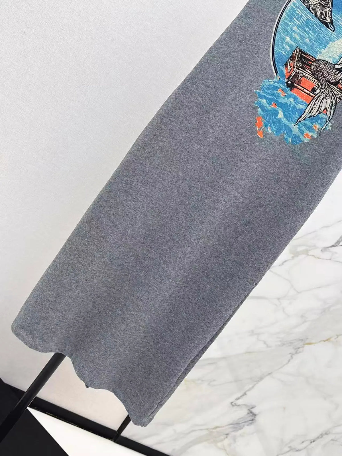 Casual Mermaid Print Dress