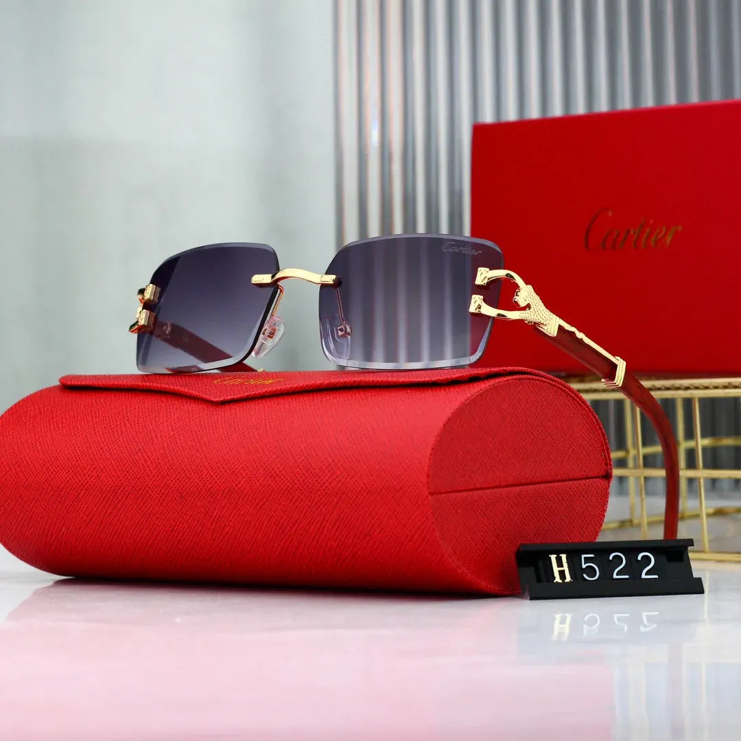 Stylish frameless sunglasses