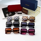Retro Modern Full Frame Design Square Sunglasses