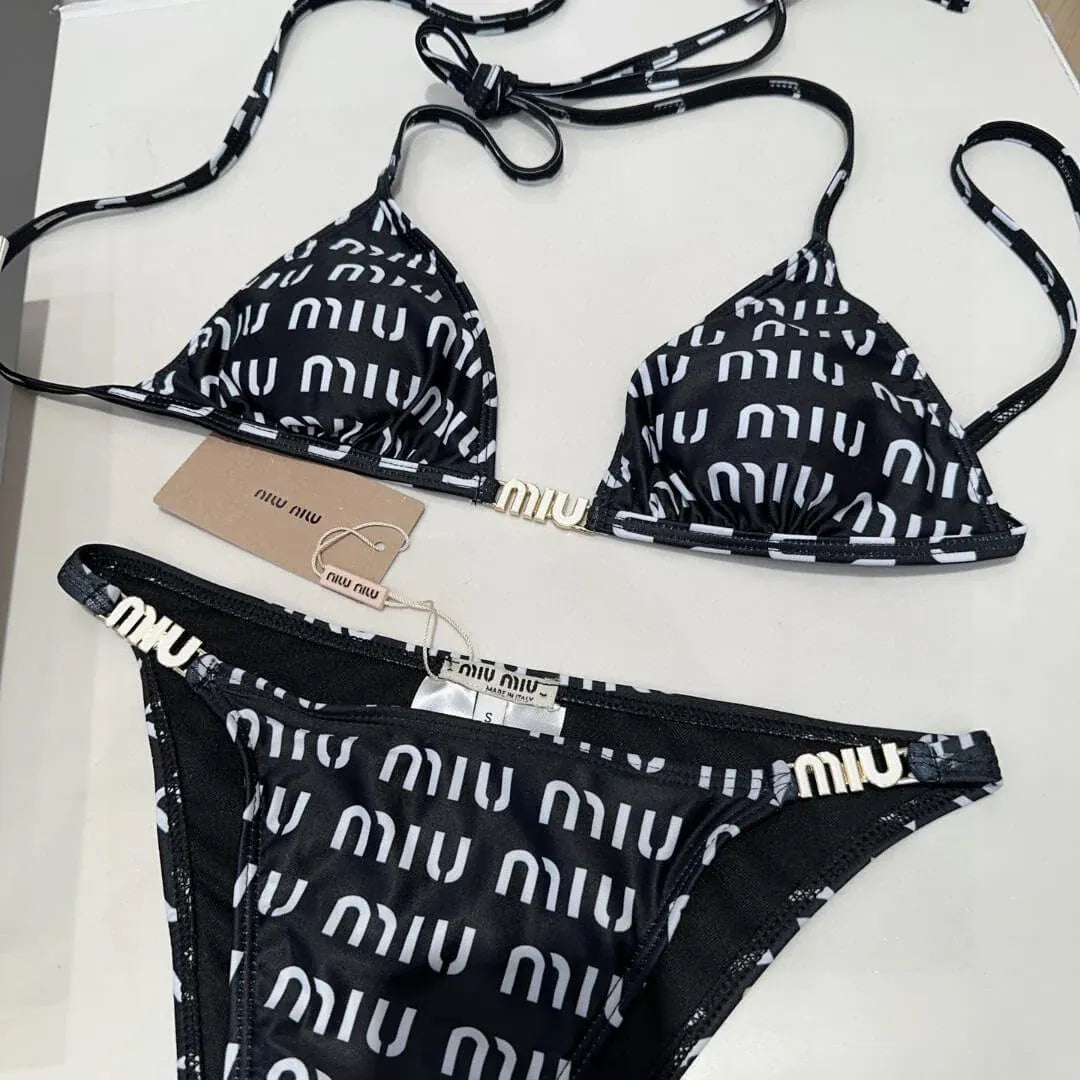 Playful Full Print Two-Piece Swimsuit