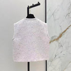 26SS Tweed Sleeveless Top