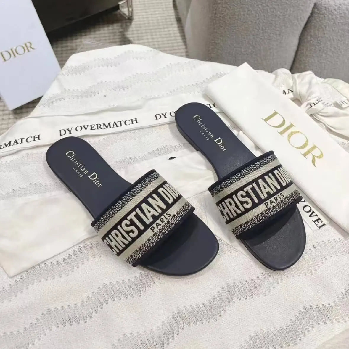 Classic Minimalist Blue Sandals