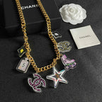 Floral Statement Pendant Necklace