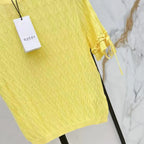 Cable Knit Short Sleeve Top