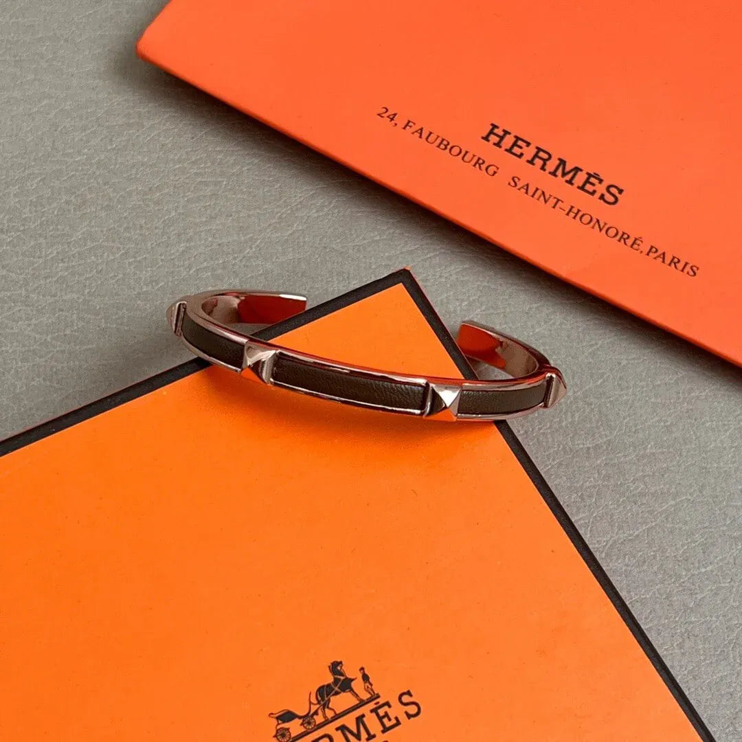 Classic Studded Open Bangle