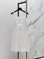 Colorful Woven Camisole Dress