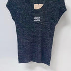 Breathable Embroidered Knit Top