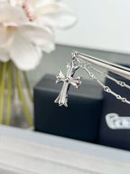 Cross Diamond Necklace