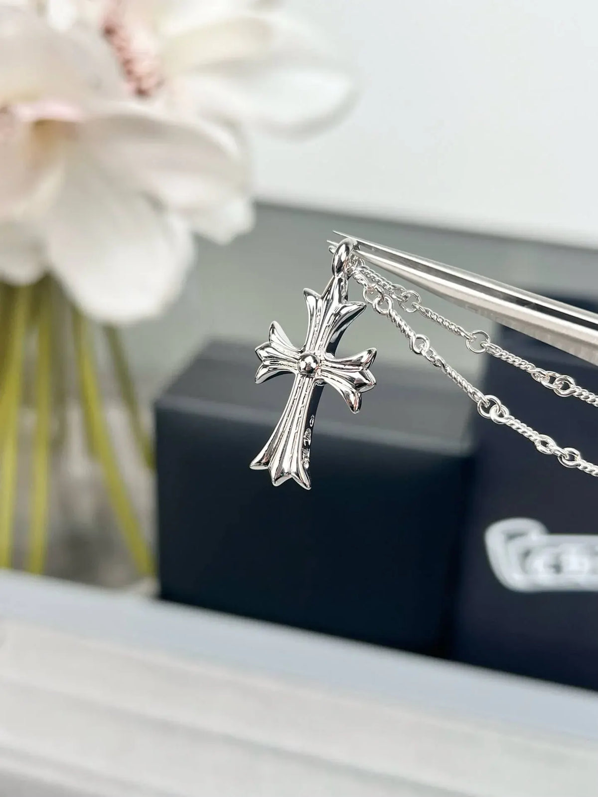Cross Diamond Necklace