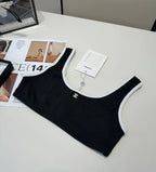 Crop Top High-Waist Swimsuit Set