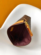 Classic Print Patchwork Clutch