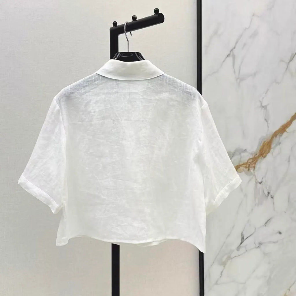 Vacation Embroidered Blouse